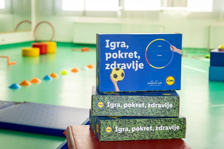 Projekt kojim Lidl Hrvatska i Mliječni Zub inspiriraju vrtiće diljem Hrvatske na aktivniji život