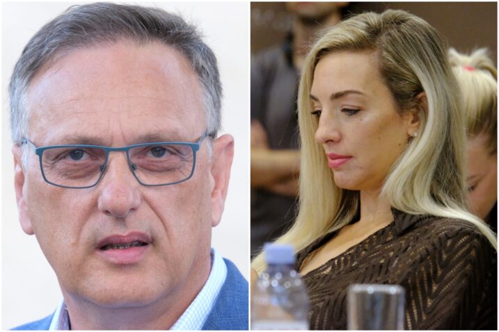 Anton Kliman i Sanja Radolović / Foto Milivoj Mijošek