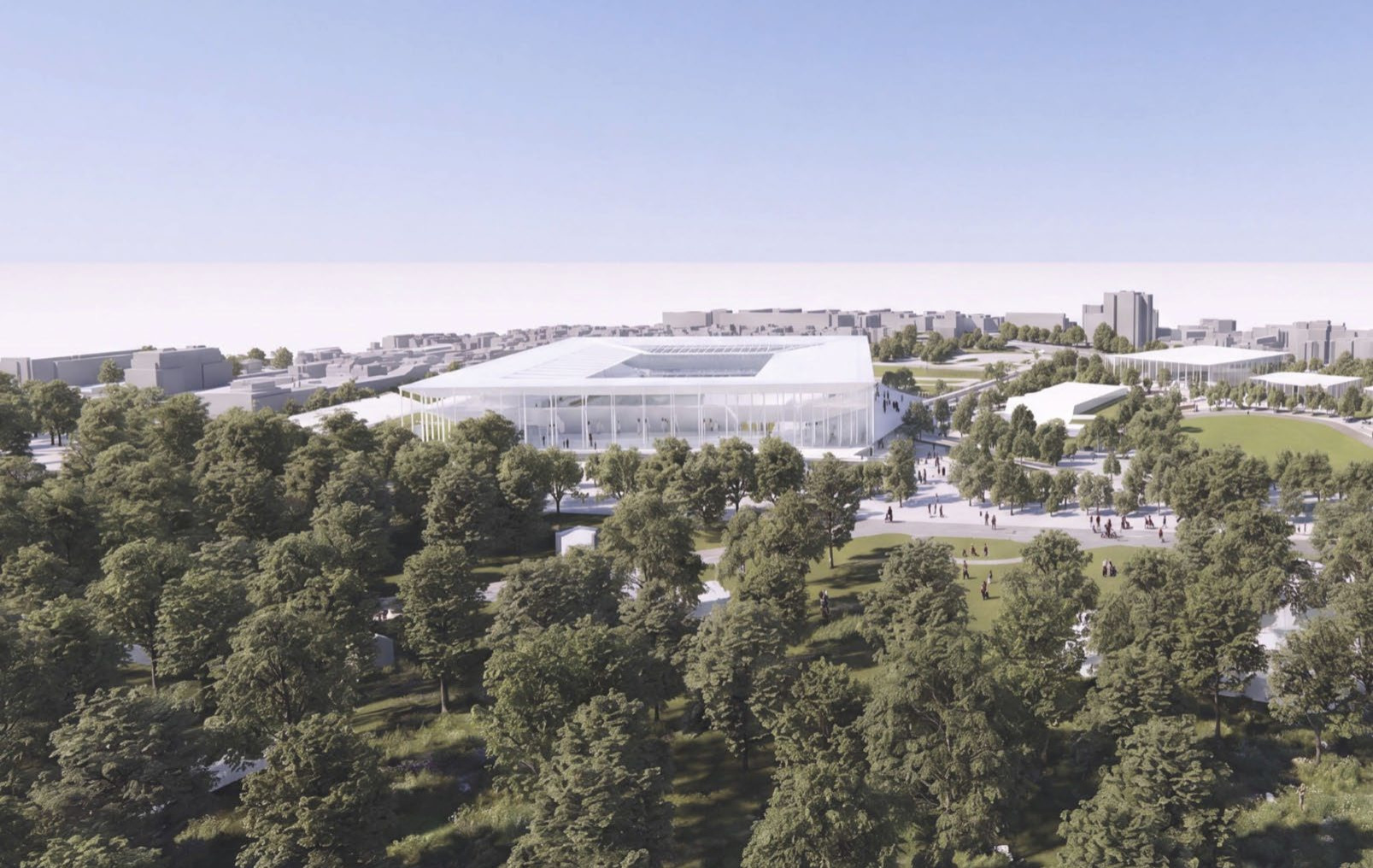 Vizualizacija novog stadiona Maksimir nizozemskog arhitektonskog ureda De Architekten Cie