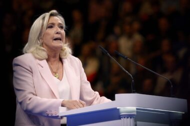 Marine Le Pen / Foto ROMAIN PERROCHEAU / AFP