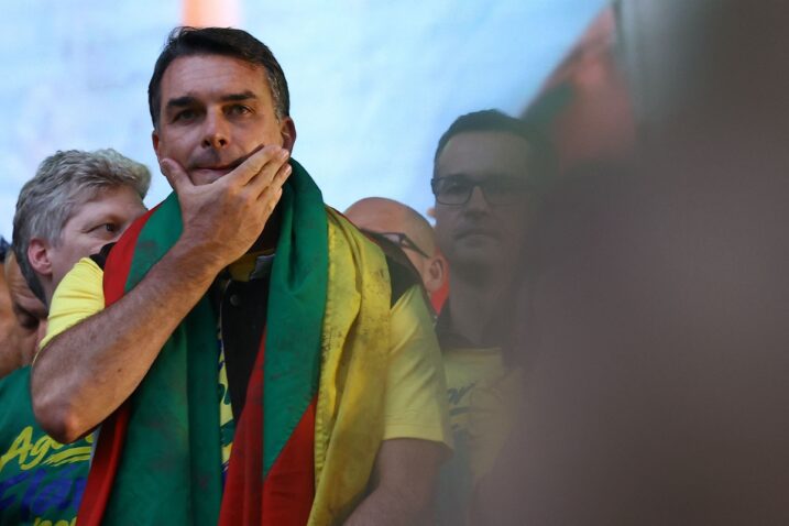 Flavio Bolsonaro / Foto SILVIO AVILA / AFP