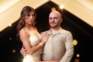 Ivica Skoko i Rebecca Krajnović; Foto: Dario Njavro/HRT