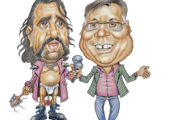 Karikatura - Mrle i Halid