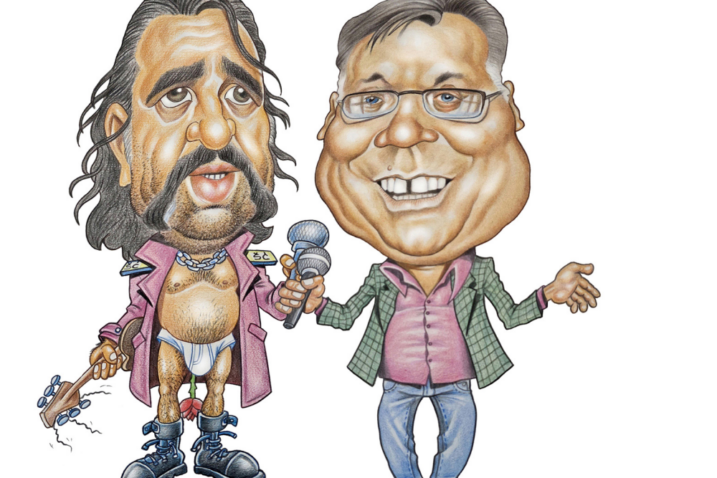 Karikatura - Mrle i Halid