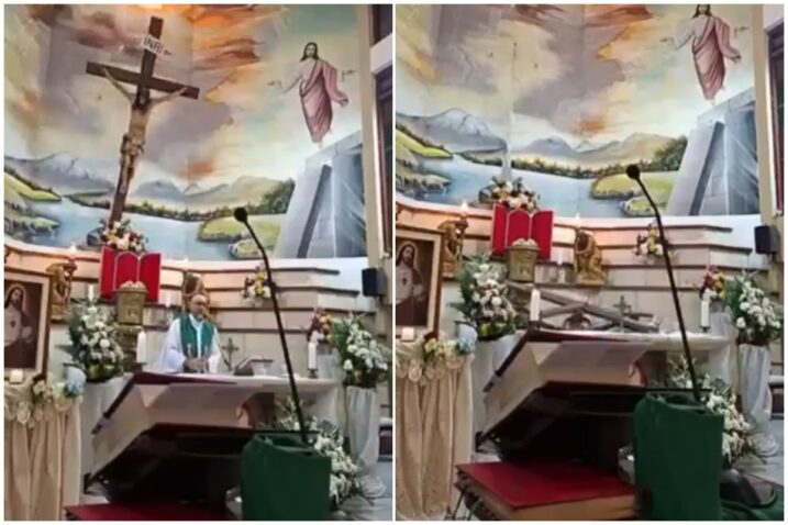 Svećenik u Ekvadoru poginuo tijekom mise, na njega pao križ